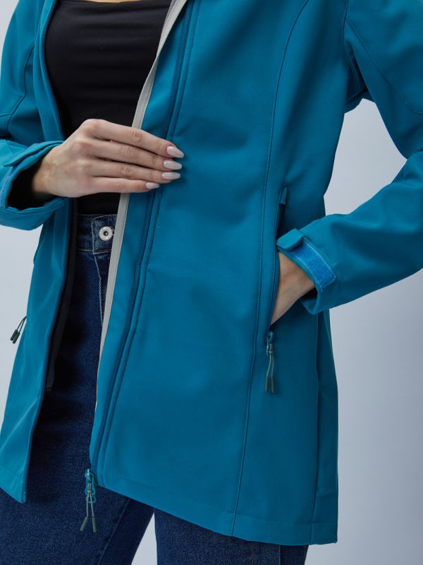 Women's windbreaker MTFORCE spring blue 22210S